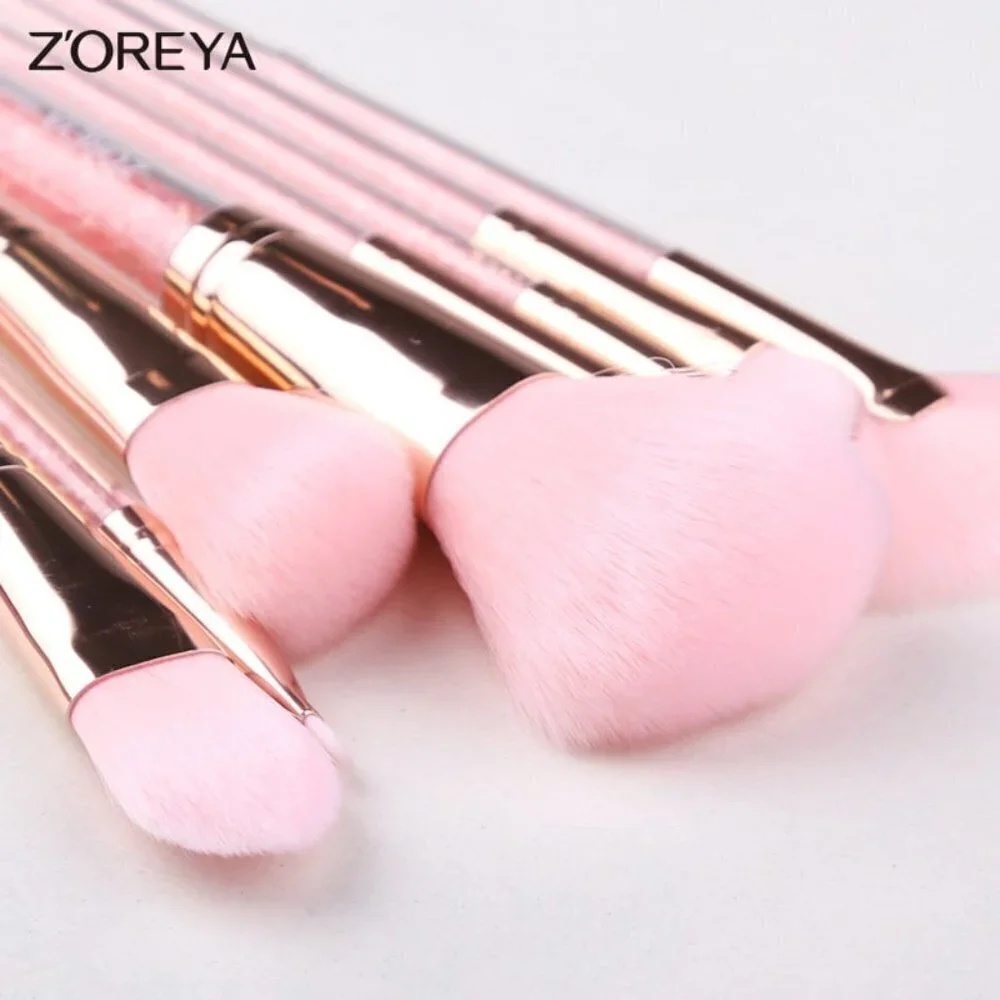 Makeup Brushes & 8 Pc.travel set